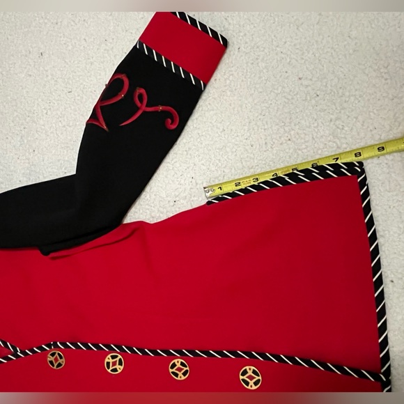 Vintage Red and Black Embroidered Blazer - Picture 13 of 16